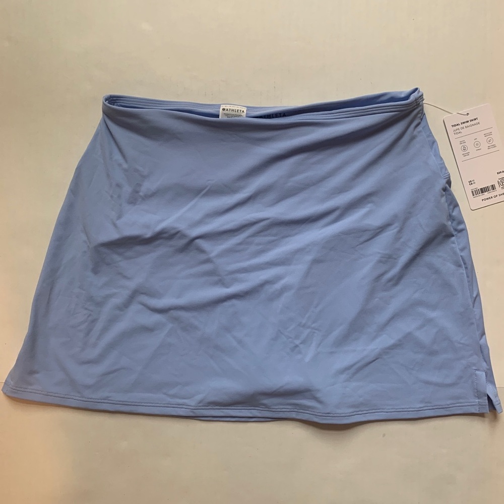 Athleta Light Blue Swim Skirt